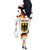 Personalized Germany Unity Day 1990 Edition Off The Shoulder Long Sleeve Dress Unique Style - Wonder Print Shop