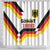 Germany Unity Day 1990 Edition Shower Curtain Unique Style