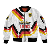 Personalized Germany Unity Day 1990 Edition Sleeve Zip Bomber Jacket Unique Style - Wonder Print Shop
