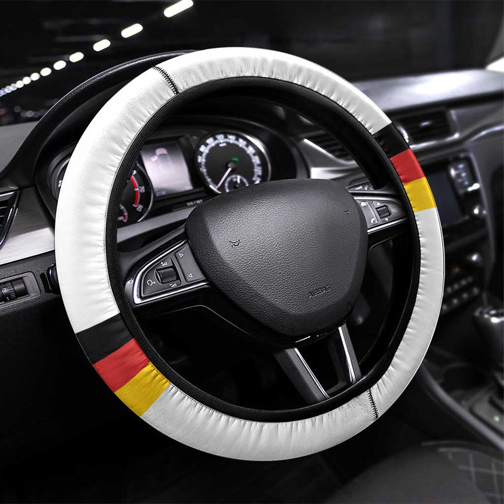 Germany Unity Day 1990 Edition Steering Wheel Cover Unique Style - Wonder Print Shop