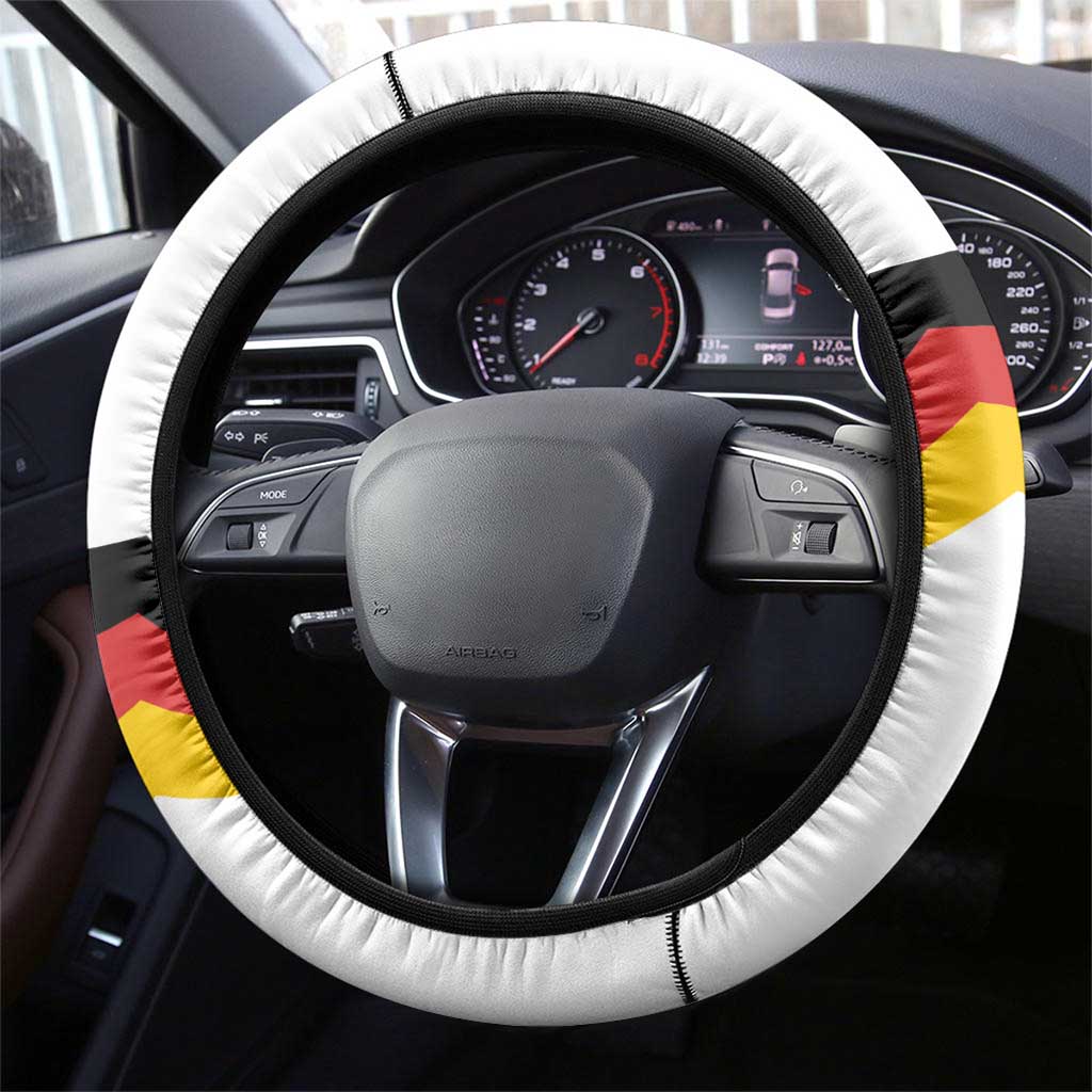 Germany Unity Day 1990 Edition Steering Wheel Cover Unique Style - Wonder Print Shop