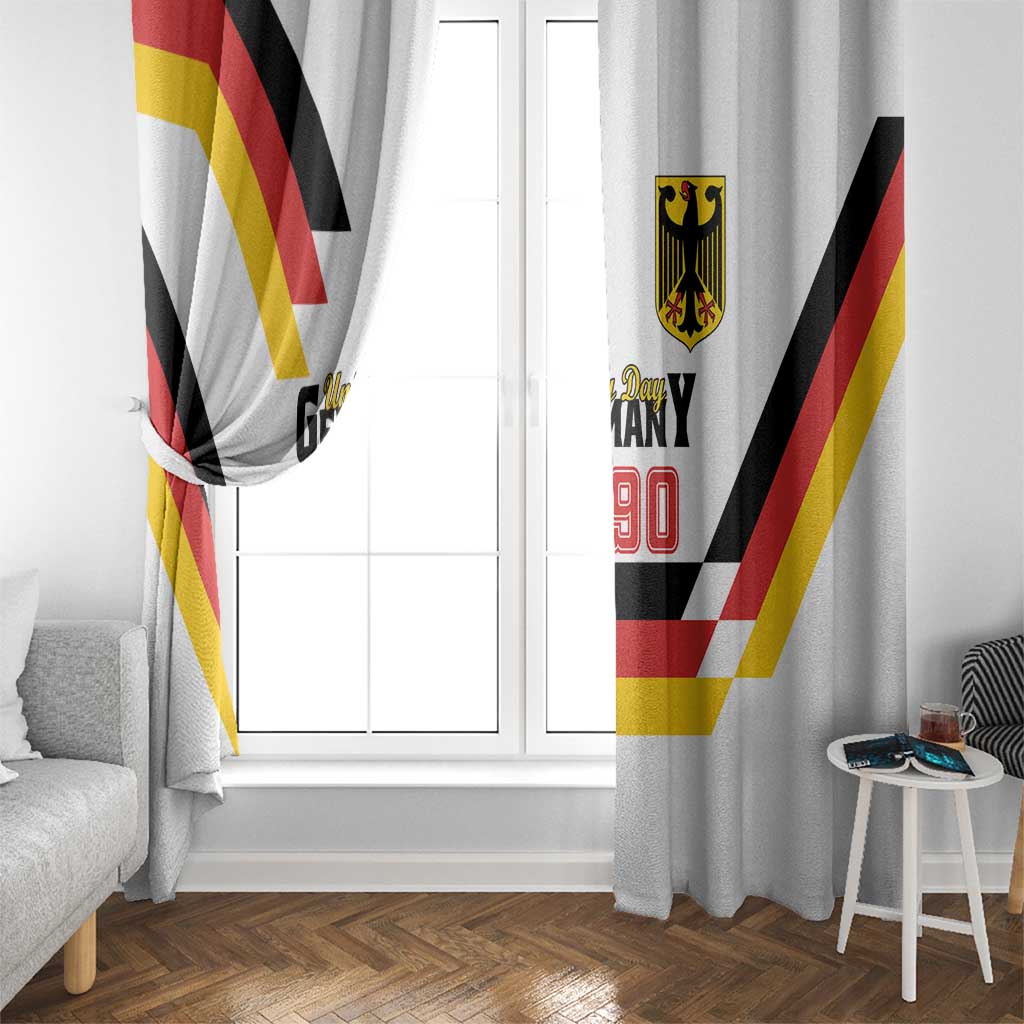 Germany Unity Day 1990 Edition Window Curtain Unique Style - Wonder Print Shop