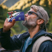 Lesotho 1966 Unique 4 in 1 Can Cooler Tumbler Spiral Aloe Coat of Arms - Wonder Print Shop