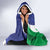 Lesotho 1966 Unique Hooded Blanket Spiral Aloe Coat of Arms