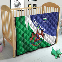 Lesotho 1966 Unique Quilt Spiral Aloe Coat of Arms - Wonder Print Shop