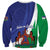 Lesotho 1966 Unique Sweatshirt Spiral Aloe Coat of Arms - Wonder Print Shop