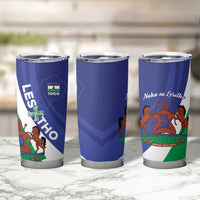 Lesotho 1966 Unique Tumbler Cup Spiral Aloe Coat of Arms - Wonder Print Shop