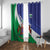 Lesotho 1966 Unique Window Curtain Spiral Aloe Coat of Arms - Wonder Print Shop