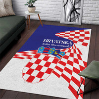 Croatia Independence Day 1991 Area Rug Sretan Dan neovisnosti Hrvatske - Wonder Print Shop