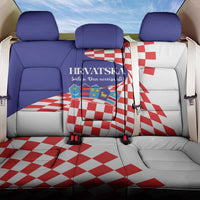Croatia Independence Day 1991 Back Car Seat Cover Sretan Dan neovisnosti Hrvatske - Wonder Print Shop