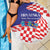 Croatia Independence Day 1991 Beach Blanket Sretan Dan neovisnosti Hrvatske - Wonder Print Shop