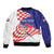 Personalized Croatia Independence Day 1991 Bomber Jacket Sretan Dan neovisnosti Hrvatske - Wonder Print Shop