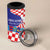 Personalized Croatia Independence Day 1991 4 in 1 Can Cooler Tumbler Sretan Dan neovisnosti Hrvatske - Wonder Print Shop