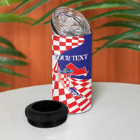 Personalized Croatia Independence Day 1991 4 in 1 Can Cooler Tumbler Sretan Dan neovisnosti Hrvatske - Wonder Print Shop