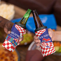 Personalized Croatia Independence Day 1991 4 in 1 Can Cooler Tumbler Sretan Dan neovisnosti Hrvatske - Wonder Print Shop