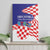 Croatia Independence Day 1991 Canvas Wall Art Sretan Dan neovisnosti Hrvatske - Wonder Print Shop