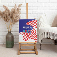 Croatia Independence Day 1991 Canvas Wall Art Sretan Dan neovisnosti Hrvatske - Wonder Print Shop