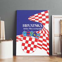 Croatia Independence Day 1991 Canvas Wall Art Sretan Dan neovisnosti Hrvatske - Wonder Print Shop