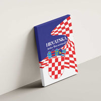 Croatia Independence Day 1991 Canvas Wall Art Sretan Dan neovisnosti Hrvatske - Wonder Print Shop