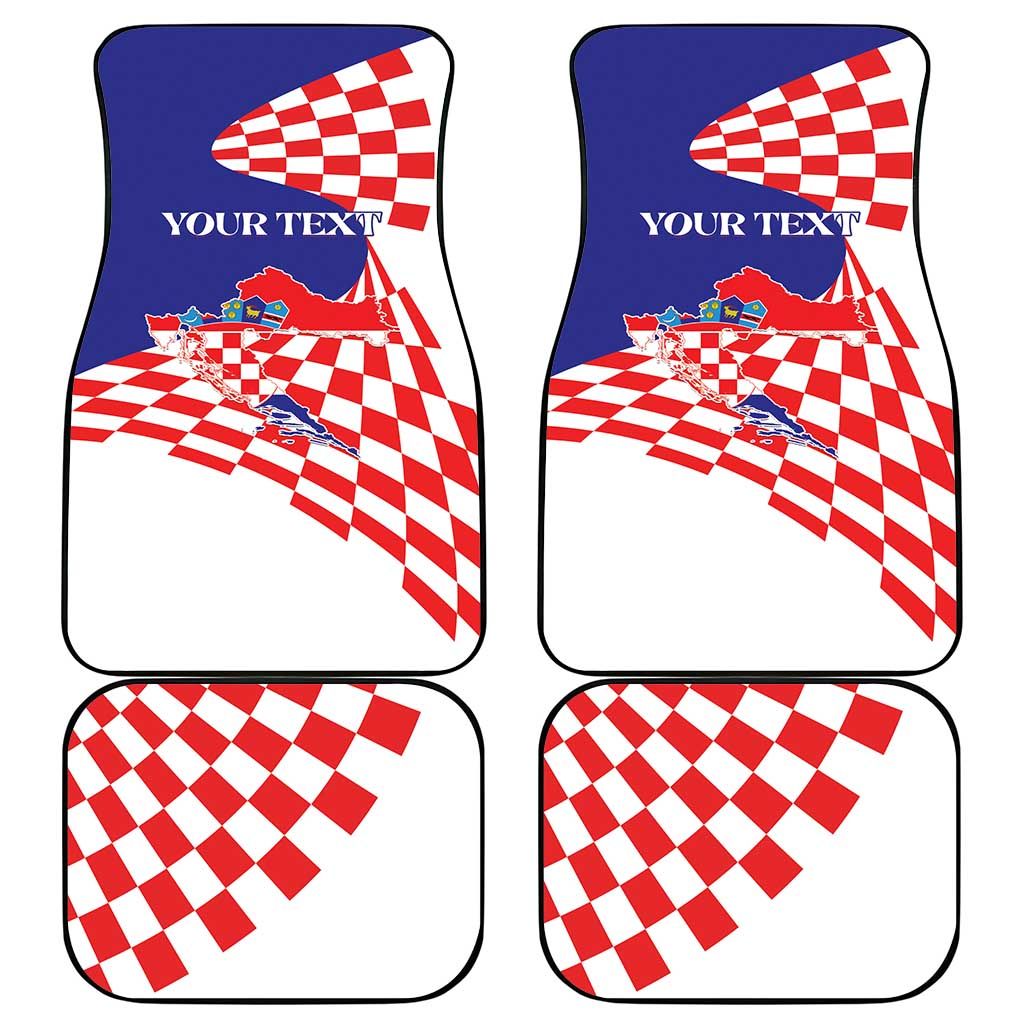 Croatia Independence Day 1991 Car Mats Sretan Dan neovisnosti Hrvatske - Wonder Print Shop