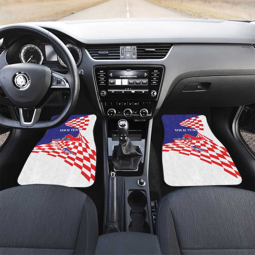 Croatia Independence Day 1991 Car Mats Sretan Dan neovisnosti Hrvatske - Wonder Print Shop