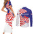 Personalized Croatia Independence Day 1991 Couples Matching Short Sleeve Bodycon Dress and Long Sleeve Button Shirt Sretan Dan neovisnosti Hrvatske - Wonder Print Shop