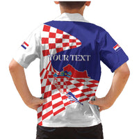 Personalized Croatia Independence Day 1991 Family Matching Mermaid Dress and Hawaiian Shirt Sretan Dan neovisnosti Hrvatske - Wonder Print Shop