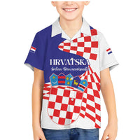 Personalized Croatia Independence Day 1991 Family Matching Mermaid Dress and Hawaiian Shirt Sretan Dan neovisnosti Hrvatske - Wonder Print Shop