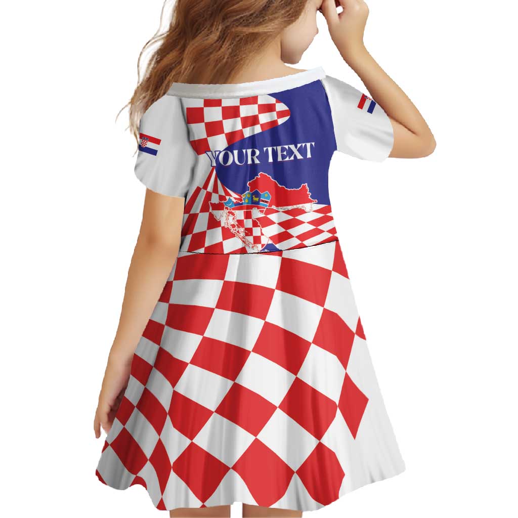 Personalized Croatia Independence Day 1991 Family Matching Off Shoulder Maxi Dress and Hawaiian Shirt Sretan Dan neovisnosti Hrvatske - Wonder Print Shop