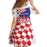 Personalized Croatia Independence Day 1991 Family Matching Off Shoulder Maxi Dress and Hawaiian Shirt Sretan Dan neovisnosti Hrvatske - Wonder Print Shop