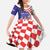 Personalized Croatia Independence Day 1991 Family Matching Puletasi and Hawaiian Shirt Sretan Dan neovisnosti Hrvatske - Wonder Print Shop