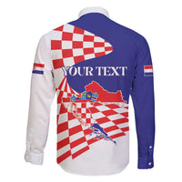 Personalized Croatia Independence Day 1991 Family Matching Short Sleeve Bodycon Dress and Hawaiian Shirt Sretan Dan neovisnosti Hrvatske - Wonder Print Shop