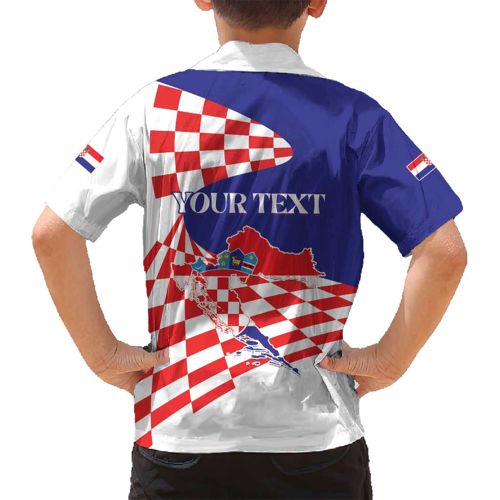 Personalized Croatia Independence Day 1991 Family Matching Tank Maxi Dress and Hawaiian Shirt Sretan Dan neovisnosti Hrvatske - Wonder Print Shop