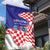Croatia Independence Day 1991 Garden Flag Sretan Dan neovisnosti Hrvatske - Wonder Print Shop