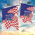 Croatia Independence Day 1991 Garden Flag Sretan Dan neovisnosti Hrvatske - Wonder Print Shop