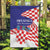 Croatia Independence Day 1991 Garden Flag Sretan Dan neovisnosti Hrvatske - Wonder Print Shop