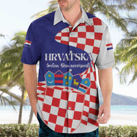 Personalized Croatia Independence Day 1991 Hawaiian Shirt Sretan Dan neovisnosti Hrvatske - Wonder Print Shop