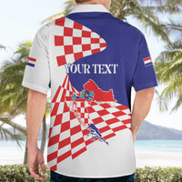 Personalized Croatia Independence Day 1991 Hawaiian Shirt Sretan Dan neovisnosti Hrvatske - Wonder Print Shop