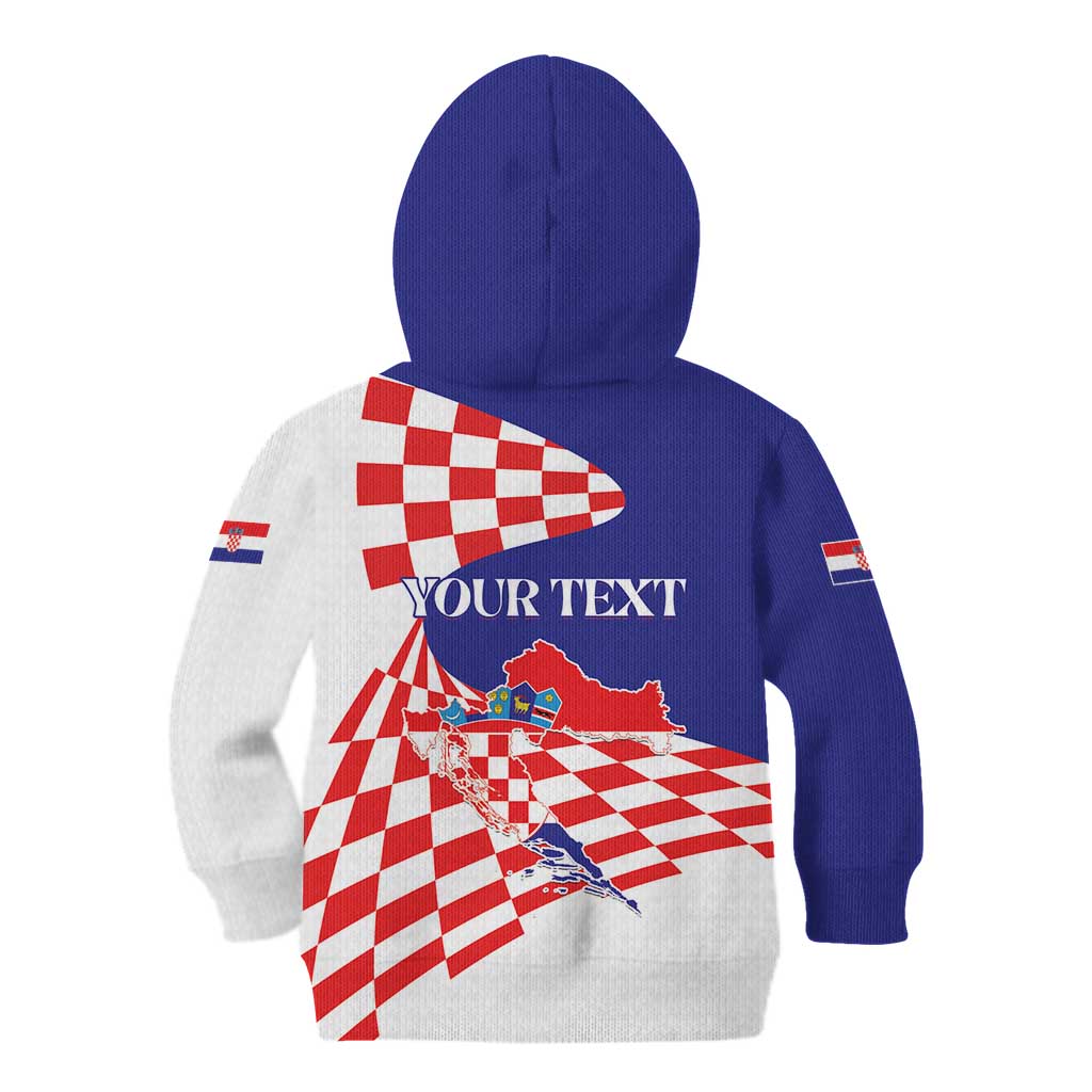 Personalized Croatia Independence Day 1991 Kid Hoodie Sretan Dan neovisnosti Hrvatske - Wonder Print Shop