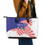 Croatia Independence Day 1991 Leather Tote Bag Sretan Dan neovisnosti Hrvatske - Wonder Print Shop