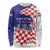 Personalized Croatia Independence Day 1991 Long Sleeve Shirt Sretan Dan neovisnosti Hrvatske - Wonder Print Shop