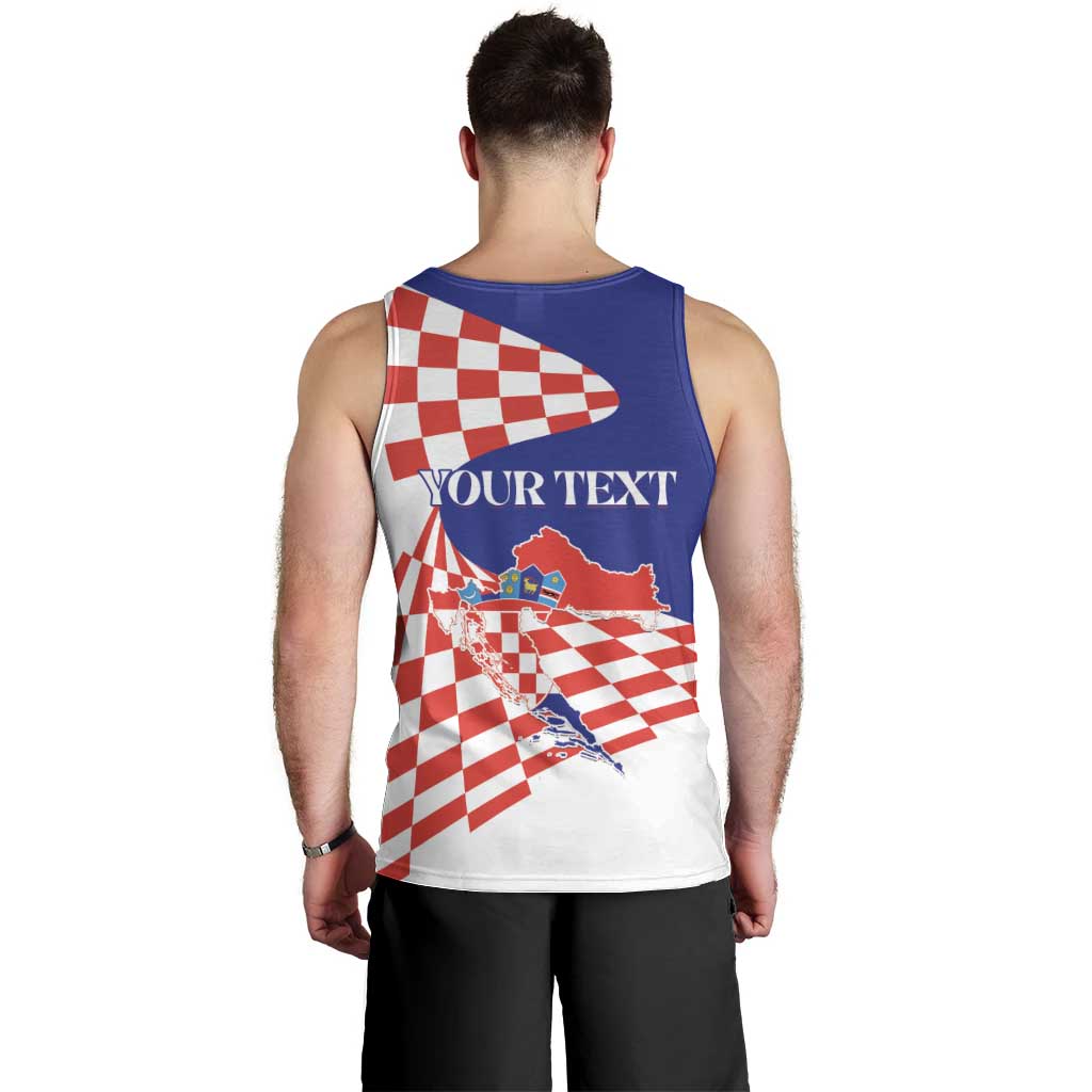 Personalized Croatia Independence Day 1991 Men Tank Top Sretan Dan neovisnosti Hrvatske - Wonder Print Shop
