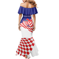 Personalized Croatia Independence Day 1991 Mermaid Dress Sretan Dan neovisnosti Hrvatske - Wonder Print Shop