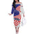 Personalized Croatia Independence Day 1991 Off The Shoulder Long Sleeve Dress Sretan Dan neovisnosti Hrvatske - Wonder Print Shop