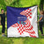 Croatia Independence Day 1991 Quilt Sretan Dan neovisnosti Hrvatske - Wonder Print Shop