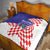 Croatia Independence Day 1991 Quilt Sretan Dan neovisnosti Hrvatske - Wonder Print Shop