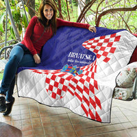 Croatia Independence Day 1991 Quilt Sretan Dan neovisnosti Hrvatske - Wonder Print Shop