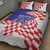 Croatia Independence Day 1991 Quilt Bed Set Sretan Dan neovisnosti Hrvatske - Wonder Print Shop