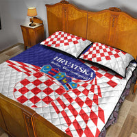 Croatia Independence Day 1991 Quilt Bed Set Sretan Dan neovisnosti Hrvatske - Wonder Print Shop
