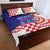 Croatia Independence Day 1991 Quilt Bed Set Sretan Dan neovisnosti Hrvatske - Wonder Print Shop